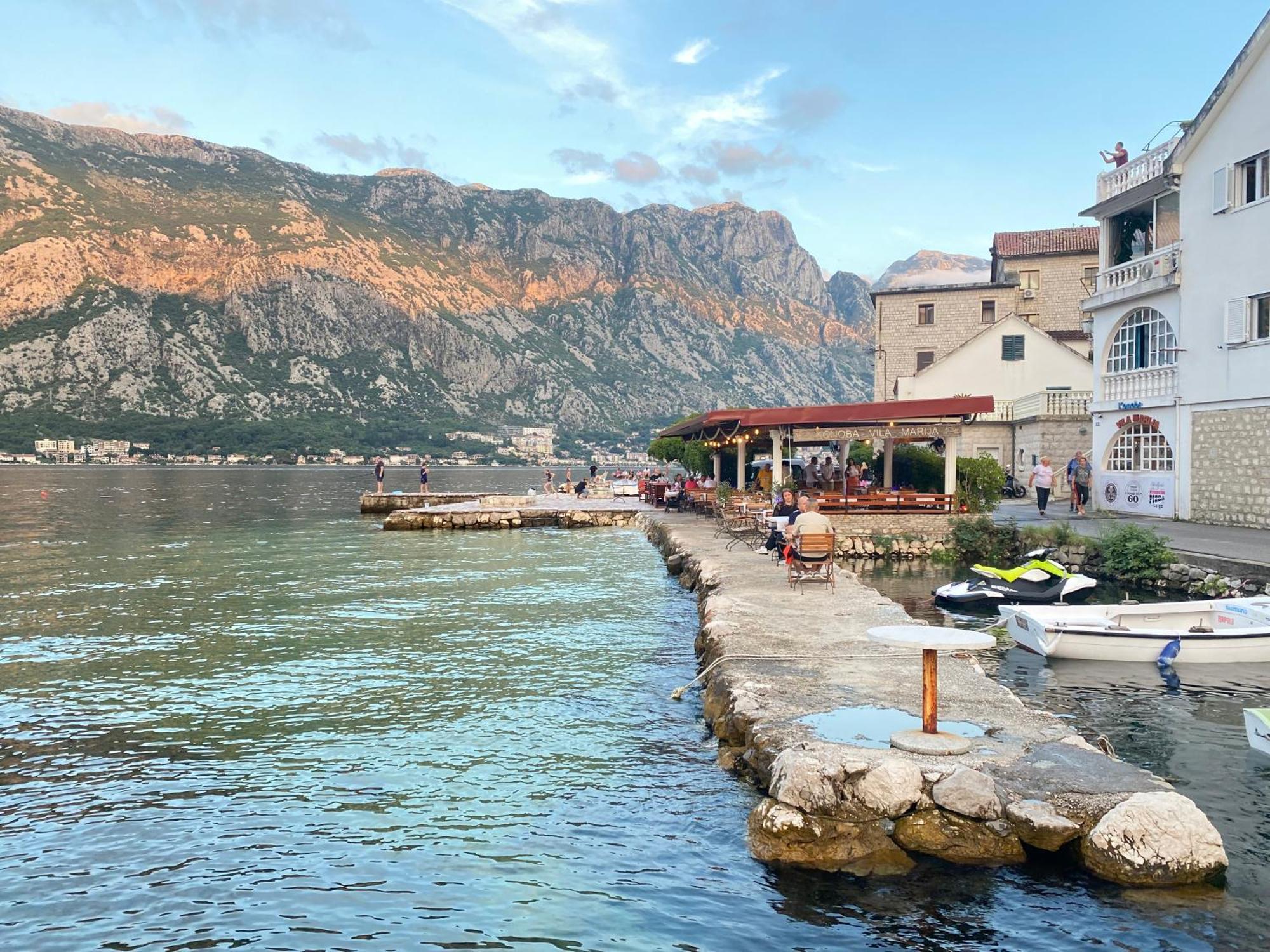 Lux Boka Sea View Apartment Kotor Bagian luar foto